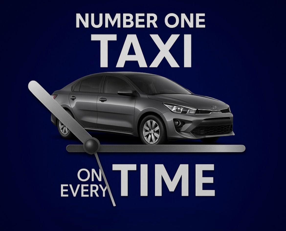 Number One Taxi on time service